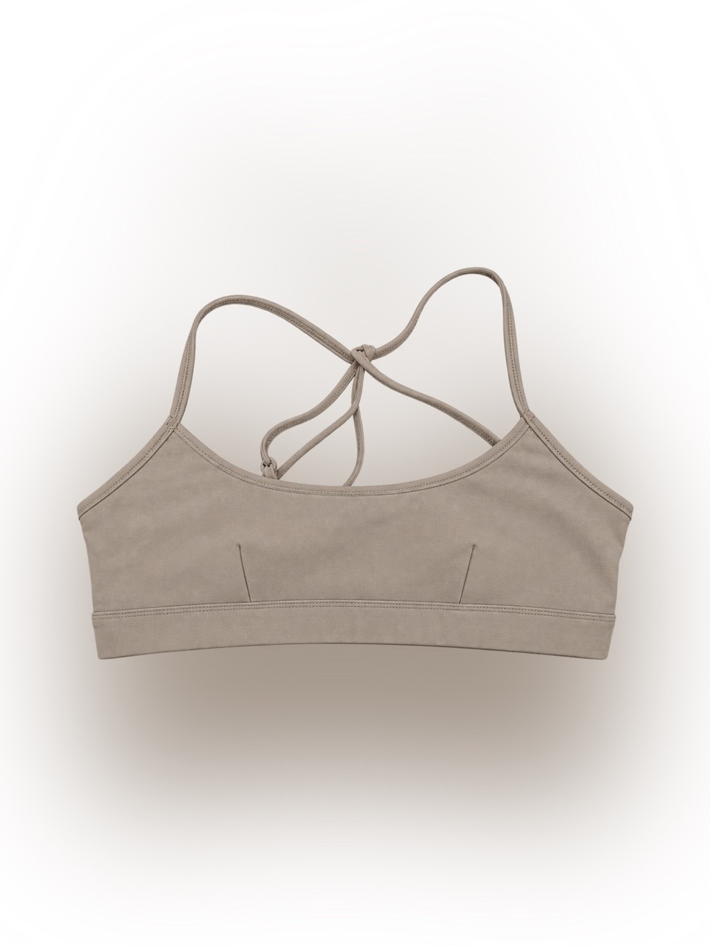ALO Yoga Taupe Strappy Seamless Bralette
